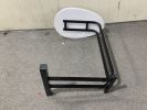 C-Shaped Side Table, C Table End Table for Sofa and Bedside, Couch Side Tables