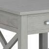 Kitchener - End Table - Fog Grey