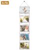 Wall Hanging Picture Collage Frame Wall Decor Without Mat Rustic Style Wood Photo Frame Display