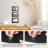 Wall Hanging Picture Collage Frame Wall Decor Without Mat Rustic Style Wood Photo Frame Display
