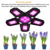 Five Leaf Foldable Transformable LED Plant Light for Greenhouse