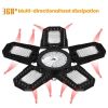 Five Leaf Foldable Transformable LED Plant Light for Greenhouse